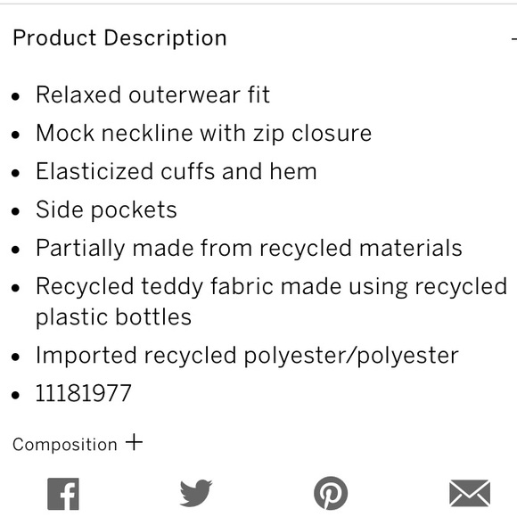 💗VS PINK RUBY TEDDY SHERPA FULL ZIP JACKET - Picture 3 of 4
